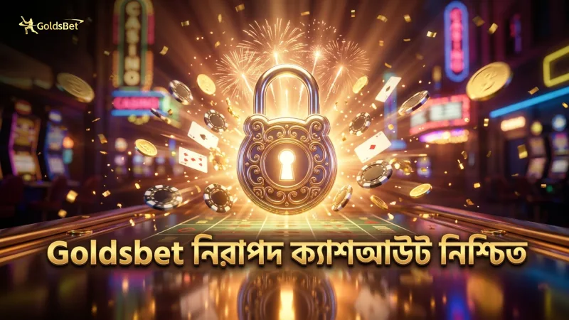 Goldsbet নিরাপদ ক্যাশআউট সুবিধায় ঝুঁকি কমান