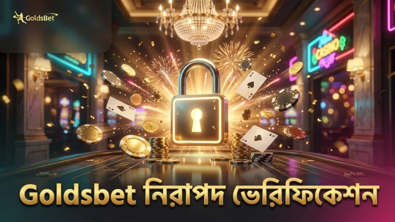 Goldsbet এর শক্তিশালী ভেরিফিকেশন প্ল্যাটফর্ম নিশ্চিত নিরাপত্তা