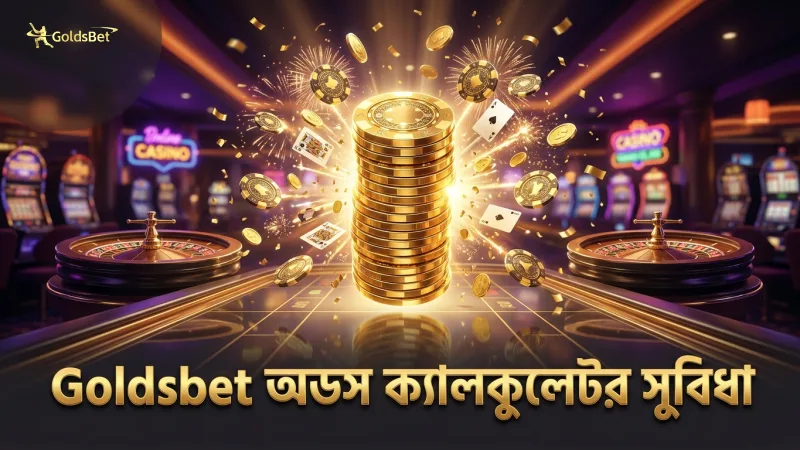 Goldsbet মোবাইল অ্যাপে অডস ক্যালকুলেটর দিয়ে দ্রুত বেট সেটেলমেন্ট