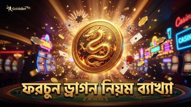 ফরচুন ড্রাগন – নিয়ম, পেআউট ও জেতার কৌশল 1 ফরচুন ড্রাগনের নিয়ম ও খেলার প্রক্রিয়া স্পষ্টভাবে ব্যাখ্যা করে।