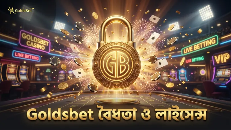 Goldsbet এর বৈধতা নিশ্চিতকারী লাইসেন্স ও নথিপত্র