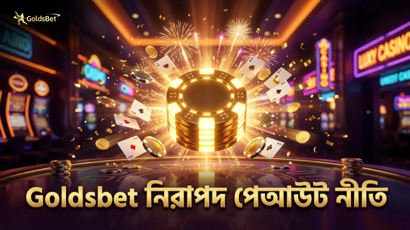 Goldsbet পেআউট নীতি নিরাপত্তা এবং লেনদেনের স্বচ্ছতা নিশ্চিত করে