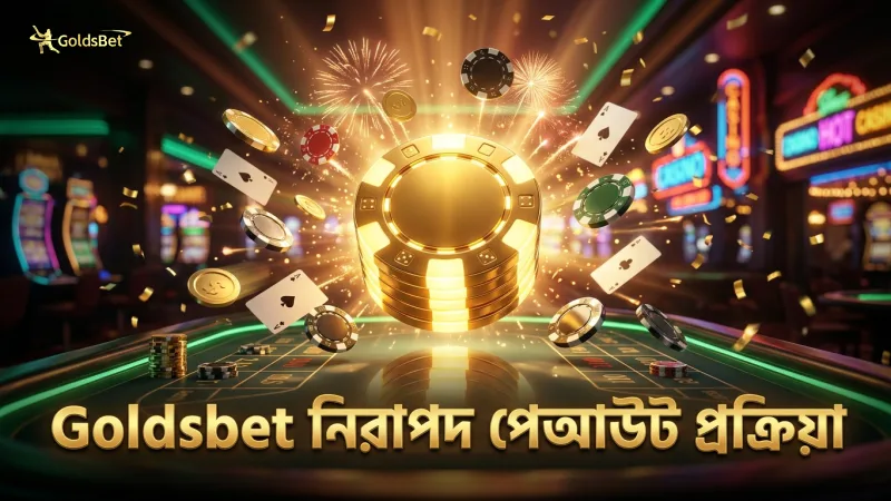 Goldsbet প্ল্যাটফর্মে পেআউট প্রক্রিয়া দ্রুত ও নিরাপদ