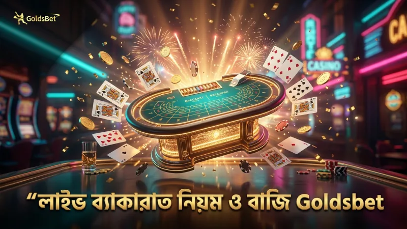 লাইভ ব্যাকারাতের টেবিল নিয়মাবলী এবং বাজির ধরণগুলি