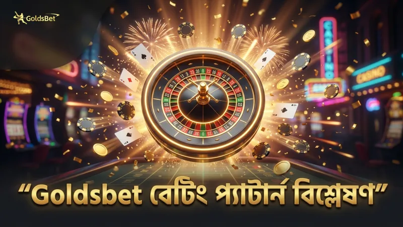 রুলেট হুইলের গতি ও বেটিং প্যাটার্ন বিশ্লেষণে Goldsbet এর অভিজ্ঞতা