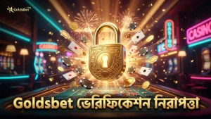 নিরাপত্তার জন্য Goldsbet প্ল্যাটফর্মের উন্নত ভেরিফিকেশন।