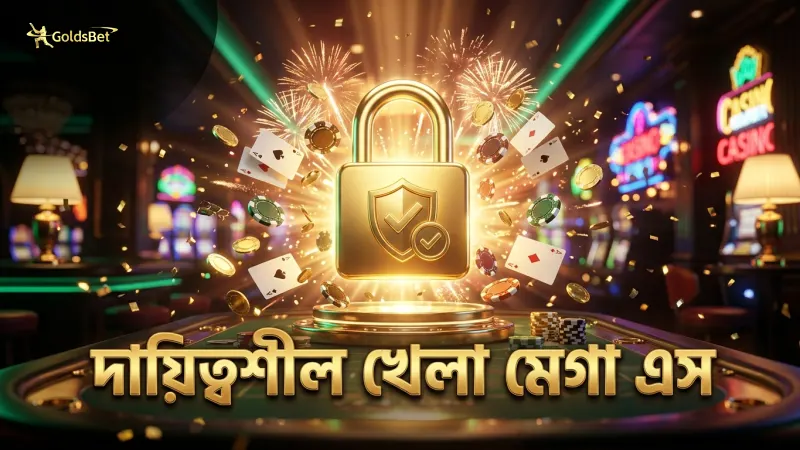 নিয়ন্ত্রিত পরিবেশে মেগা এস গেমের দায়িত্বশীল খেলার গুরুত্ব।