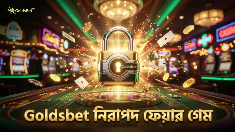 Goldsbet-এর প্রোভ্যাবিল ফেয়ার প্রযুক্তি দিয়ে নিরাপত্তা নিশ্চিত।