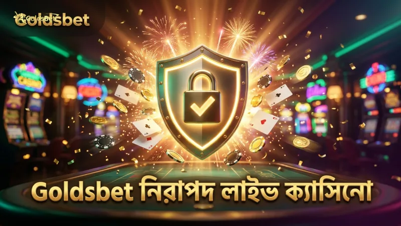 নিরাপদ ও স্বচ্ছ খেলার জন্য Goldsbet সার্টিফাইড লাইভ ক্যাসিনো ব্যবহার করুন